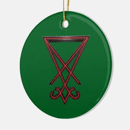 Sigil of Lucifer Keramik Ornament (Links)