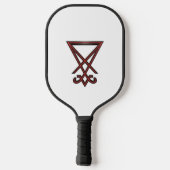 Sigil of Lucifer Pickleball Schläger (Rückseite)