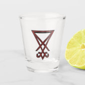 Sigil of Lucifer Schnapsglas (Vorderseite)