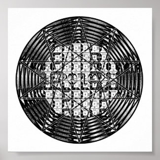 Sigil of the Great King of the Earth - ICZHIHAL Poster