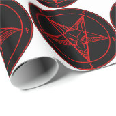 SIGIL von BAPHOMET Geschenkpapier (Rolleneckpunkt)