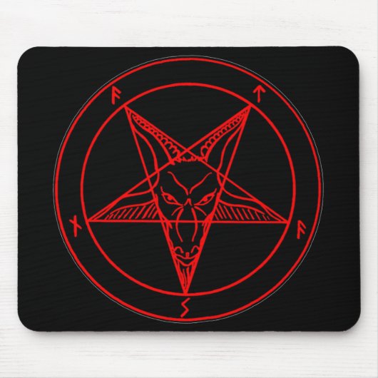 SIGIL VON BAPHOMET MOUSEPAD (Vorne)
