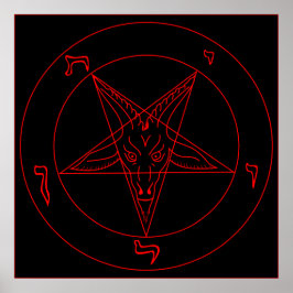 Sigil von Baphomet Poster