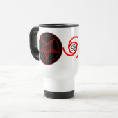 SIGIL VON BAPHOMET REISEBECHER (Vorderseite Links)