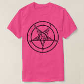Sigil von Baphomet  T-Shirt (Design vorne)
