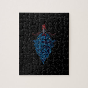 Sigil von Baphomet-Ziege von Mendes Satan Dark Got Puzzle