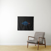 Sigil von Baphomet-Ziege von Mendes Satan Dark Got Wandteppich (Beispiel (Horizontal))