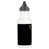 Sigil von Lucifer- A Symbol von Satanism Edelstahlflasche (Links)