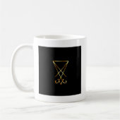 Sigil von Lucifer- A Symbol von Satanism Kaffeetasse (Links)