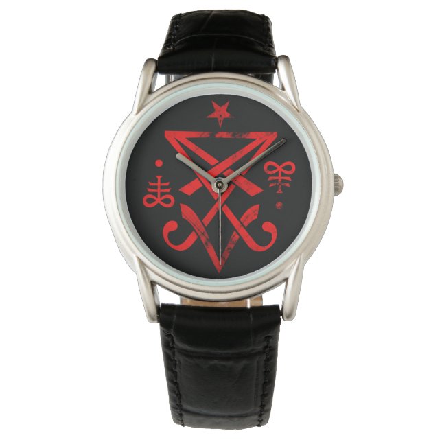 Sigil von Lucifer Armbanduhr (Vorderseite)