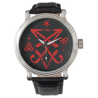 Sigil von Lucifer Armbanduhr