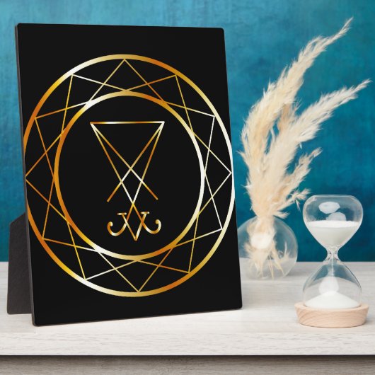 Sigil von Lucifer Fotoplatte (Seite)