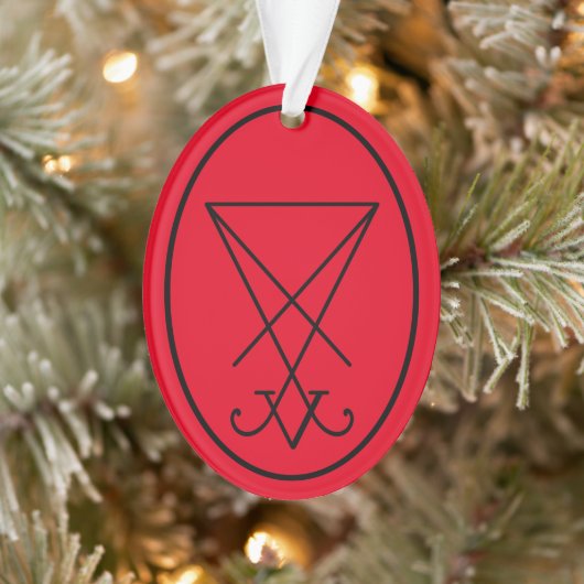 Sigil von Lucifer Ornament (Baum)
