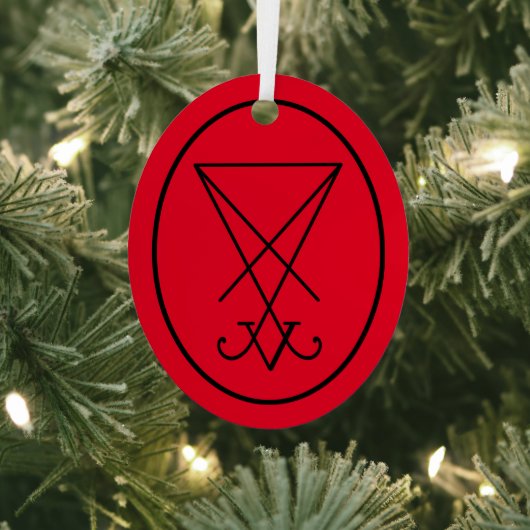 Sigil von Lucifer Ornament Aus Metall (InSitu)