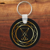 Sigil von Lucifer Schlüsselanhänger (Vorderseite)
