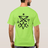 Sigil von Lucifer T-Shirt (Rückseite)