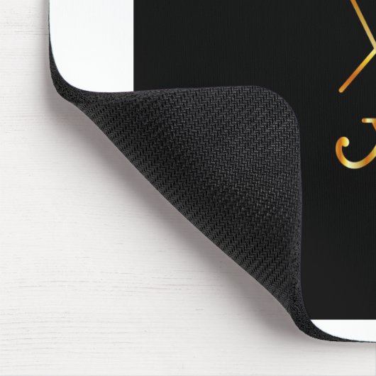 Sigil von Luzifer - Ein Symbol des Satanismus Mousepad (Ecke)