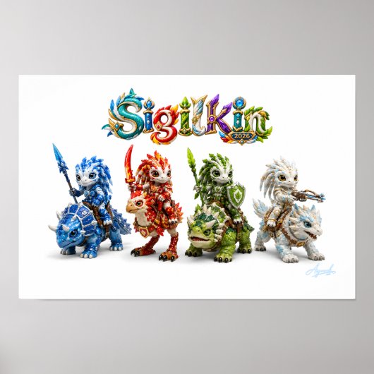 Sigilkin — Zweite Legion der Reiter Poster (Vorne)