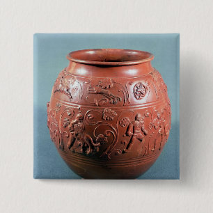 Sigillated Topf, von Lezoux, Puy-De-Haube Button