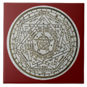 sigillum dei aemeth fliese (Vorderseite)