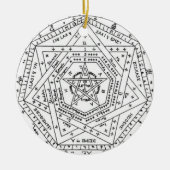 Sigillum Dei Aemeth Keramik Ornament (Vorne)