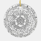 Sigillum Dei Aemeth Keramik Ornament (Hinten)