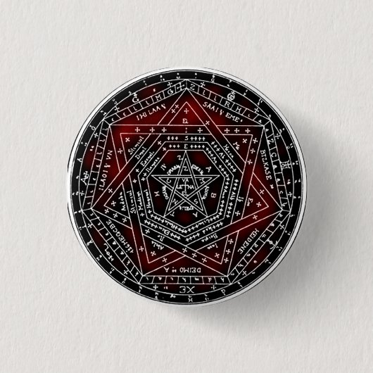 Sigillum Dei Aemeth Knopf Button (Vorderseite)