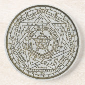sigillum dei aemeth sandstein untersetzer (Vorne)