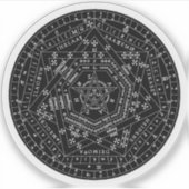 Sigillum Dei Aemeth (weiß) Aufkleber (Vorderseite)