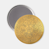 Sigillum Dei Siegel of God Angelic John Dee Diagra Magnet (Vorderseite/Rückseite)