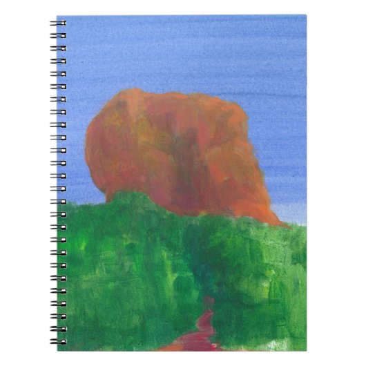 Sigiriya Felsen Notizblock (Vorderseite)