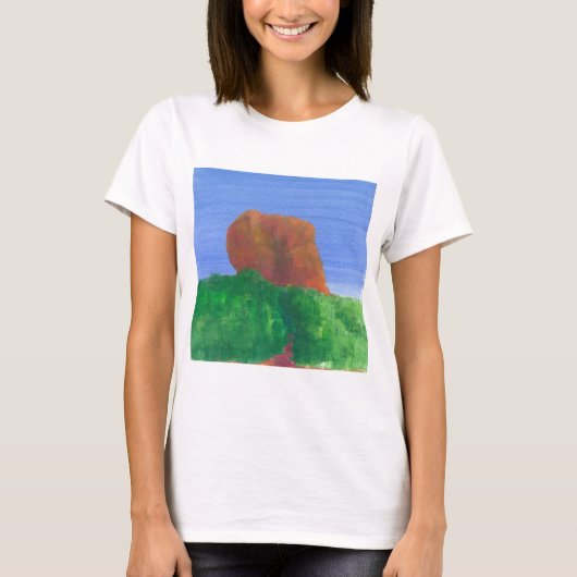 Sigiriya Felsen T-Shirt (Vorderseite)