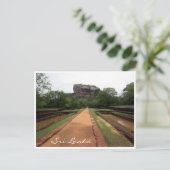 Sigiriya Postkarte (Stehend Vorderseite)