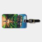 Sigiriya Rock Festung Sri Lanka Gepäckanhänger (Vorderseite horizontal)