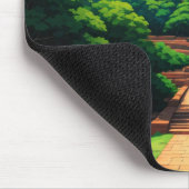 Sigiriya Rock Festung Sri Lanka Mousepad (Ecke)