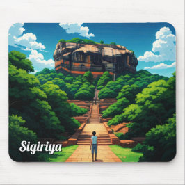 Sigiriya Rock Festung Sri Lanka Mousepad