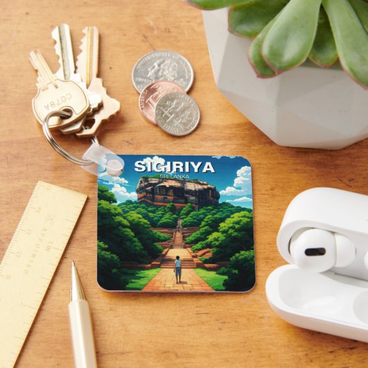 Sigiriya Rock Festung Sri Lanka Schlüsselanhänger (Schreibtisch)