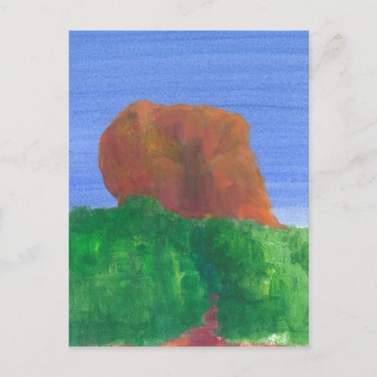 Sigiriya Rock Postkarte (Vorderseite)