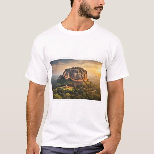 "Sigiriya Splendor: The Lion Rock Legacy" T-Shirt (Vorderseite)