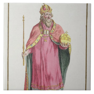 Sigismund (1368-1437) heiliger römischer Kaiser Fliese