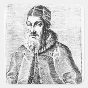 Sigismund II Augustus Quadratischer Aufkleber