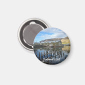 Siglufjordur Island Magnet (Vorderseite/Rückseite)
