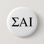 Sigma Alpha Iota griechische Buchstaben Button (Vorderseite)