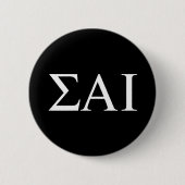 Sigma Alpha Iota griechische Buchstaben Button (Vorderseite)