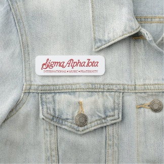Sigma Alpha Iota Internationale Musik-Schwesternsc Namensschild