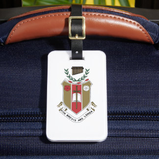 Sigma Alpha Iota Musik-Schwesternschaft-Wappen Gepäckanhänger