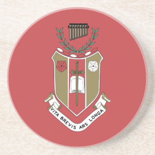 Sigma Alpha Iota Musik-Schwesternschaft-Wappen Getränkeuntersetzer