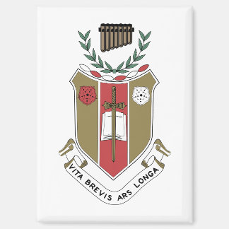 Sigma Alpha Iota Musik-Schwesternschaft-Wappen Magnet