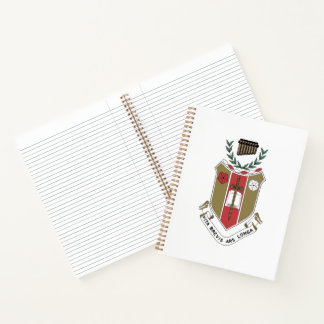 Sigma Alpha Iota Musik-Schwesternschaft-Wappen Notizblock