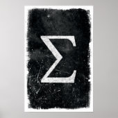 Sigma Art - Math Posters Poster (Vorne)